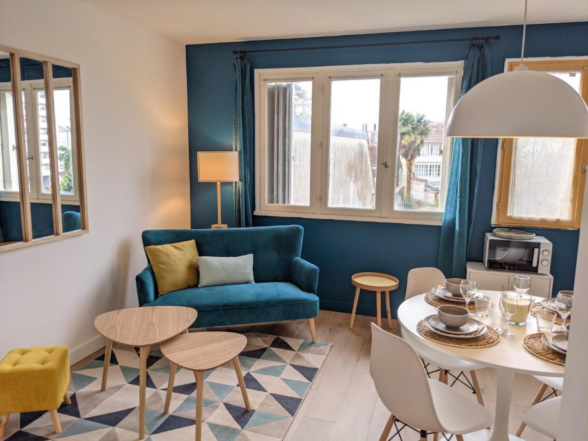 Cosy Iris 3Ch - Stationnement Gratuit - Lumineux Apartment Pau Luaran gambar